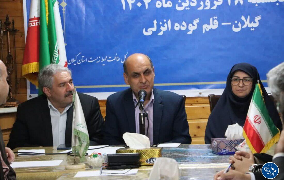 نجات تالاب انزلی در گرو تکمیل شبکه های فاضلاب و تخصیص ۲۷ هزار میلیارد تومان اعتبار است