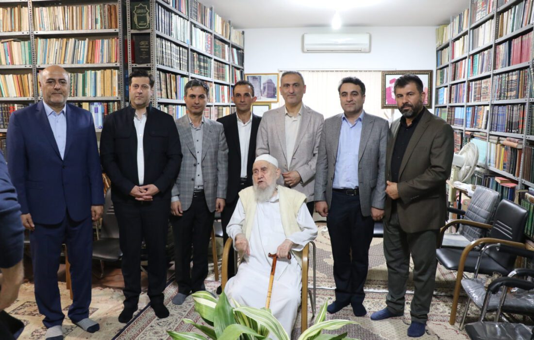 دیدار نوروزی شهردار و اعضای شورای شهر با آیت الله قربانی