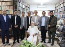 دیدار نوروزی شهردار و اعضای شورای شهر با آیت الله قربانی