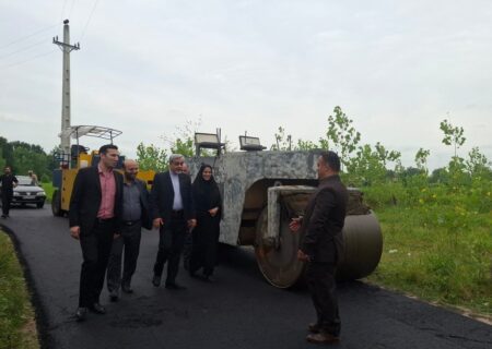بازدید فرماندار رشت از پروژه‌های عمرانی و زیرساختی روستای توابع بخش کوچصفهان