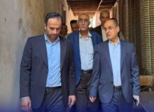 بازدید استاندار گیلان و شهردار رشت از روند مرمت خانه تاریخی میرزا خلیل رفیع نخستین شهردار رشت و عملیات بازآفرینی خانه ابریمشی رشت