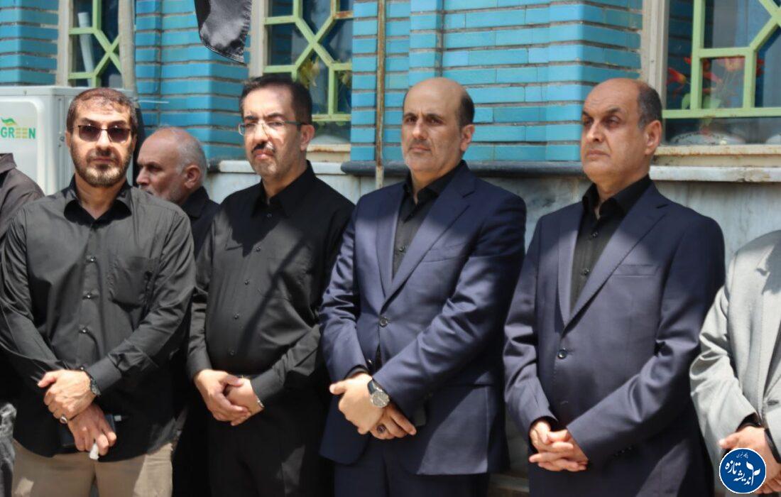 حضور استاندار گیلان در گلزار شهدای لاهیجان