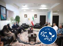 دیدار ریاست فدراسیون بدمینتون جمهوری اسلامی ایران با مدیرعامل منطقه آزاد انزلی