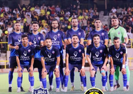تساوی داماش مقابل نَوَد در ارومیه در لیگ دسته اول فوتبال