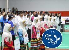 افتتاحیه دومین دوره رقابت های بین المللی بدمینتون جام کاسپین