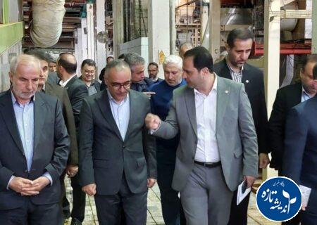 دیدار و بازدید سرپرست صندوق بازنشستگی کشوری از گیلان و مجتمع دخانیات گیلان