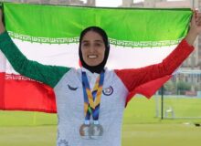 اگر حمایت مسوولین باشد به افتخار آفرینی برای کشورمان ادامه می دهم