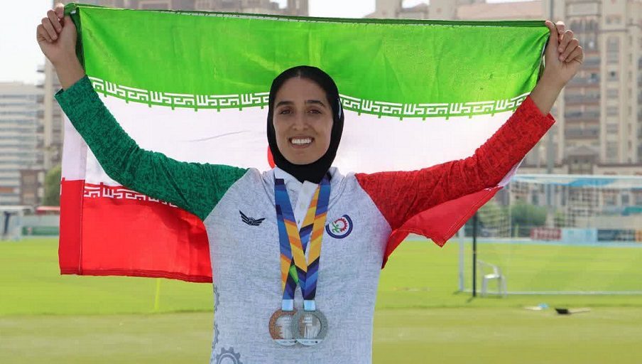 اگر حمایت مسوولین باشد به افتخار آفرینی برای کشورمان ادامه می دهم