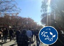 گزارشی از تجمع امروز بازاریان تهران در صدا و سیما