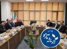 نشست مشترک مدیرکل راهآهن شمال۲ با مدیرعامل کشتیرانی دریای خزر