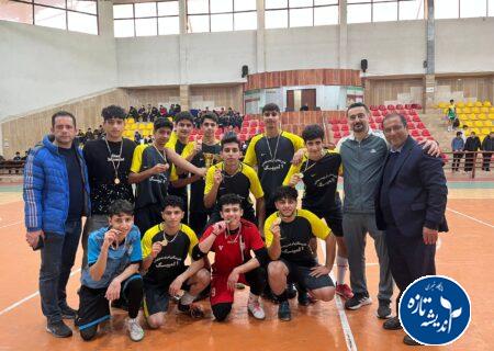 قهرمانی مقتدرانه هنرستان المپیک رشت در فوتسال مدارس