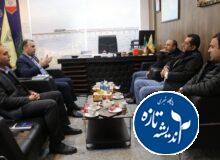 جلسه مدیرکل راه‌آهن شمال۲ با مدیران شرکت سیمان فیروزکوه