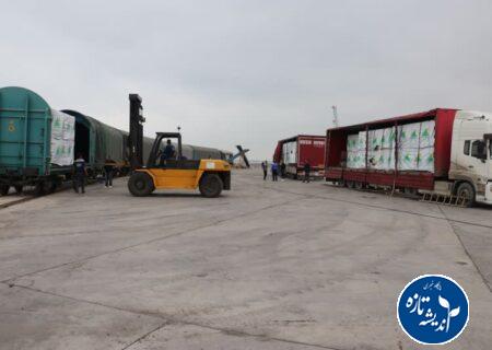 شروع حمل‌ونقل ترکیبی در اداره کل راه‌آهن شمال۲