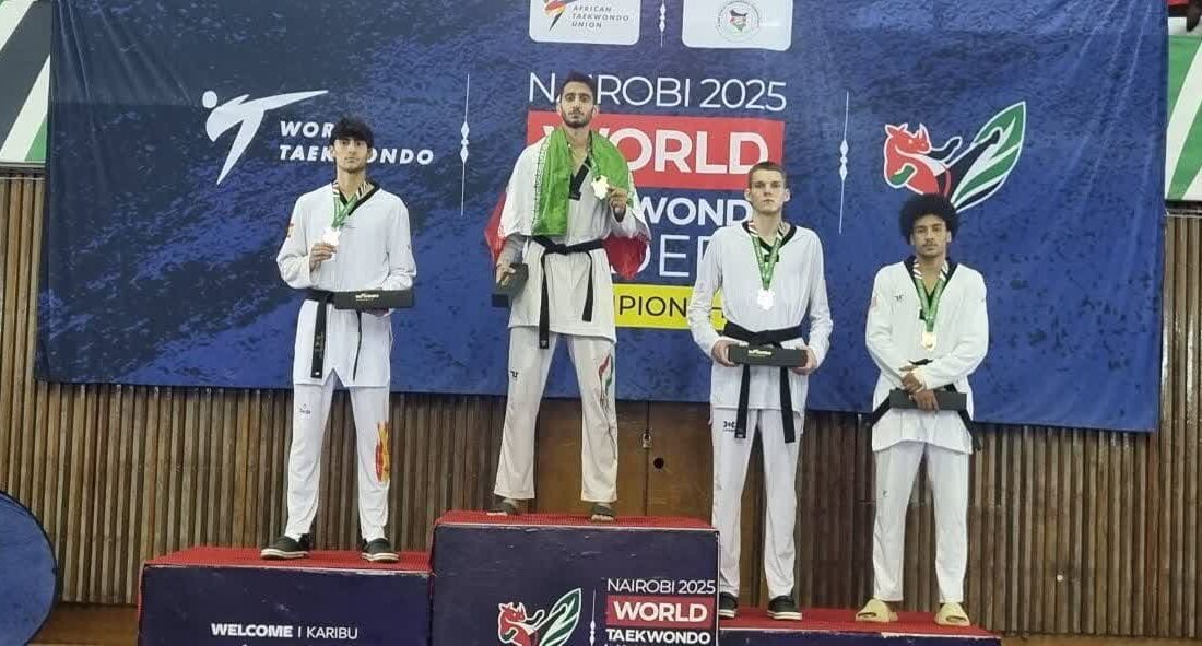 تکواندوکار گیلانی بر بام قهرمانی جهان