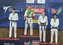 تکواندوکار گیلانی بر بام قهرمانی جهان