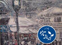 پاره شدن بنرهای روز رشت در باد گرم