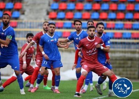 دیدار تیم های فوتبال سپیدرود رشت _ استقلال زاهدان