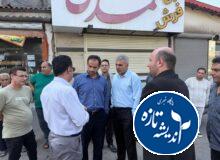 شهردار رشت و رئیس کمیسیون عمران شورا از روند آسفالت‌ریزی خیابان فرهمند بازدید کردند