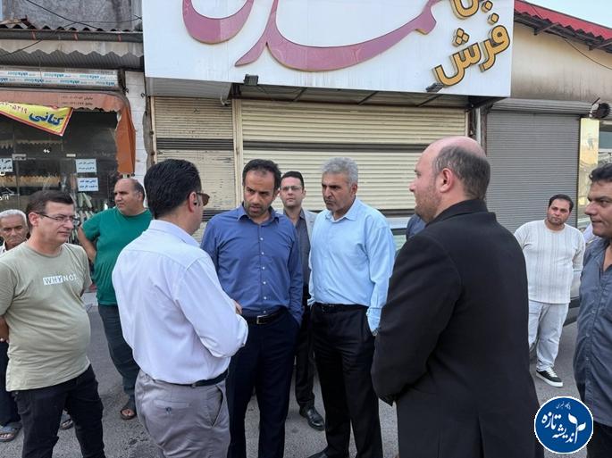 شهردار رشت و رئیس کمیسیون عمران شورا از روند آسفالتریزی خیابان فرهمند بازدید کردند