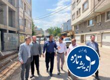 بازدید شهردار رشت از عملیات آسفالت کمربندی خرمشهر / تأکید بر تسریع در پروژههای عمرانی