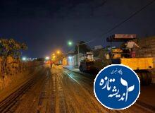 اجرای روکش آسفالت در خیابان جوان توسط معاونت حمل و نقل و امور زیربنایی آغاز شد