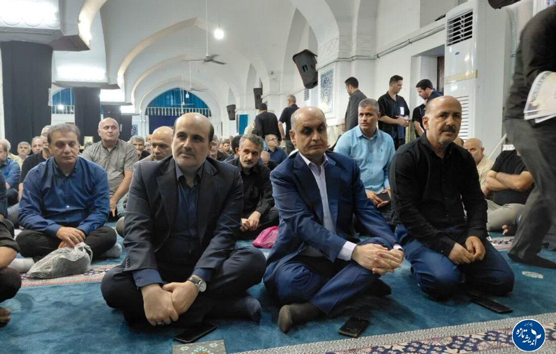 حضور استاندار گیلان در مراسم سومین روز درگذشت نوجوان ۱۲ ساله و نخبه ریاضی استان