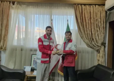 پیوستن علیرضا جهانبخش به جمع امدادگران داوطلب