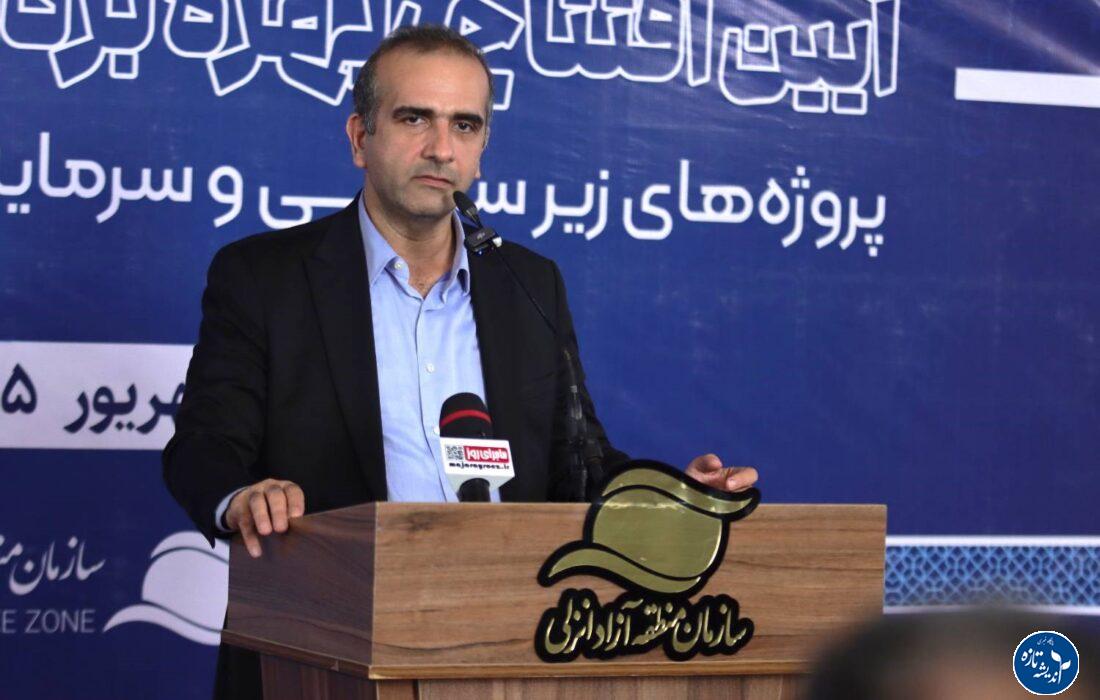 عملكرد بندر كاسپین در دولت چهاردهم دو برابر شد