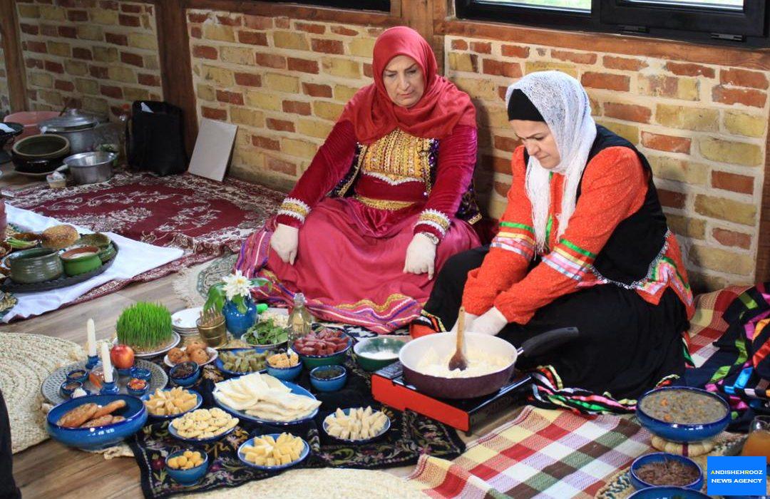 گیل بانو به استقبال نوروز میرود /بوی بهار در دستان گلبانوهایی ها