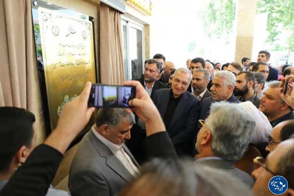 طرح توسعه بیمارستان امام خمینی (ره) صومعهسرا افتتاح شد