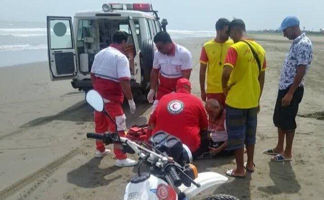 فوت پدر خانواده با مشاهده صحنه غرق شدن همسر و فرزندانش در دریای خزر