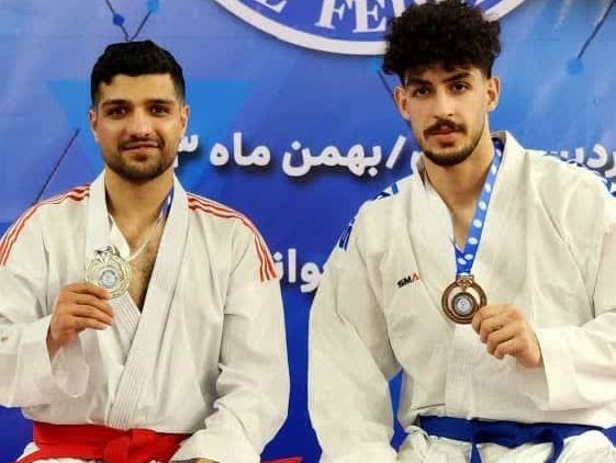 کسب دو مدال نقره و برنز مسابقات انتخابی کاراته تیم ملی بزرگسالان توسط دو قهرمان گیلانی