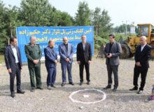 احداث پل بلوار دکتر حکیم زاده توسط مدیریت شهری لاهیجان آغاز شد