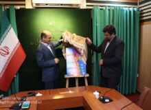 پوستر جشنواره فرهنگی ، هنری ، دینی و رسانه ای ” چراغ ” در رشت رونمایی شد