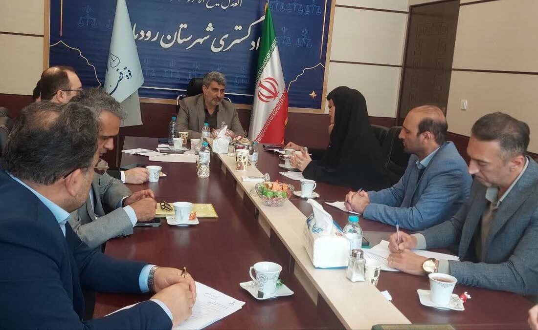 بازدید رئیس کل دادگستری استان گیلان از دادگستری شهرستان رودبار و افتتاح مجتمع مسکونی