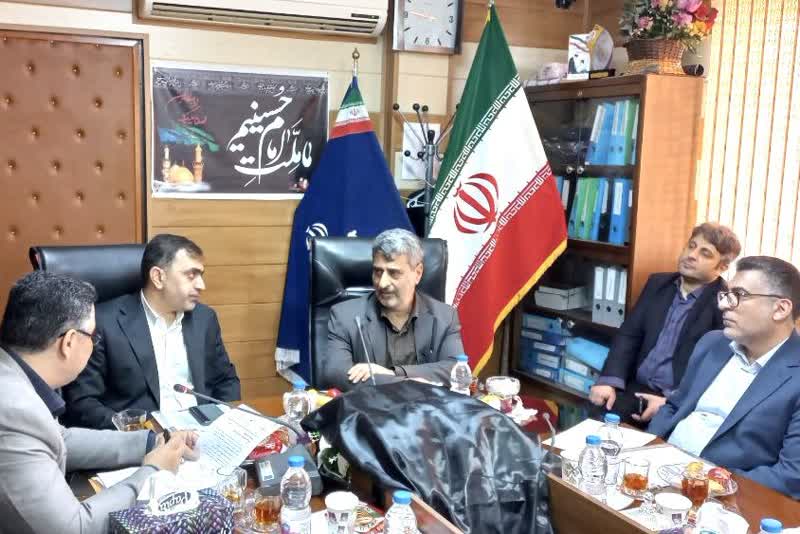 بازدید رئیس کل دادگستری گیلان از اداره کل تعزیرات حکومتی استان