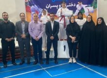 برگزاری مسابقات کاراته دختران شهرستان بندر انزلی به مناسبت روز دختر