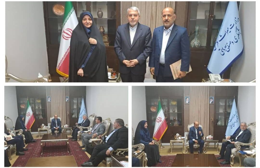 فرماندار سیاهکل و نماینده مجلس با وزیر میراث فرهنگی دیدار کردند