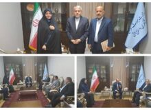 فرماندار سیاهکل و نماینده مجلس با وزیر میراث فرهنگی دیدار کردند