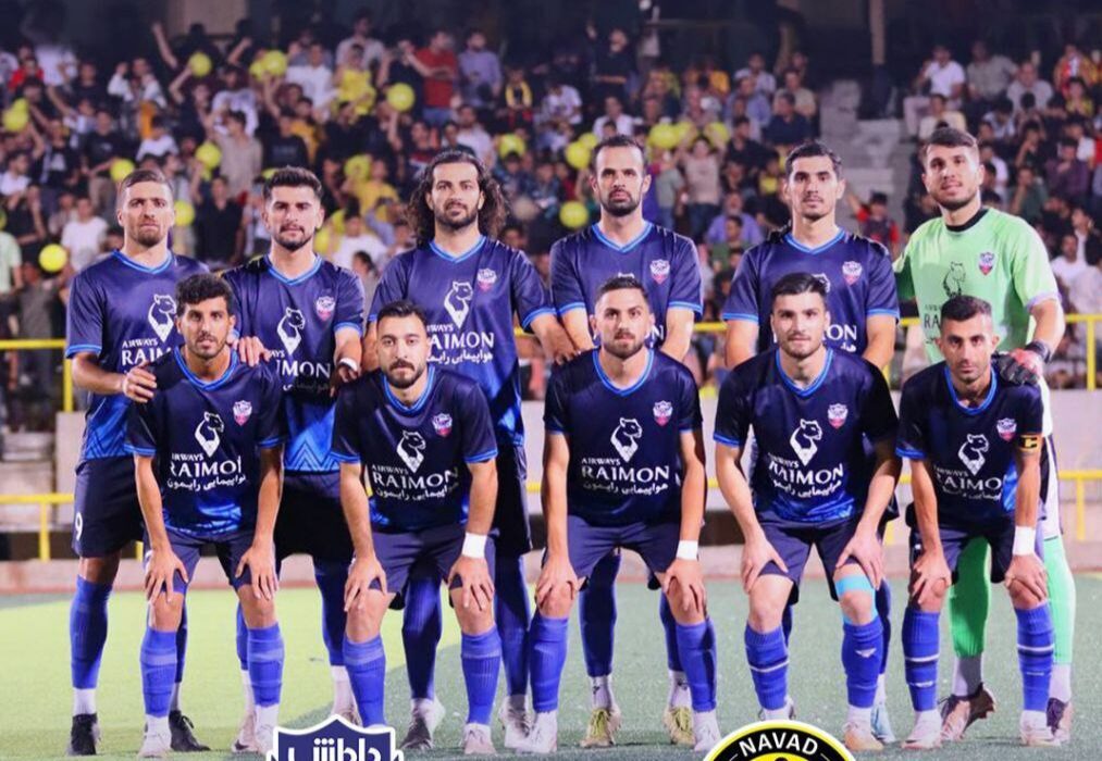 تساوی داماش مقابل نَوَد در ارومیه در لیگ دسته اول فوتبال