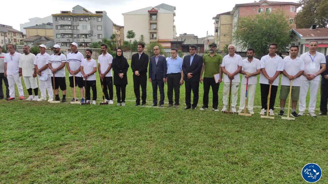 حضور استاندار گیلان در فینال مسابقات آزاد گلف کروکت کشور در رشت