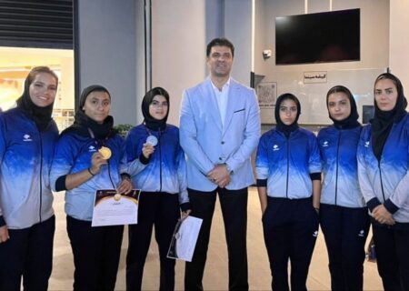 درخشش دختران گیلانی در آب‌های خلیج فارس