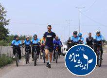 بنیامین حقدوست ۳۴ کیلومتر دوید تا صدای تالاب انزلی شود