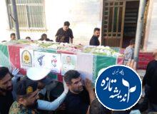مراسم تشییع پیکر پاک شهید”میثم علی‌خواه” در املش