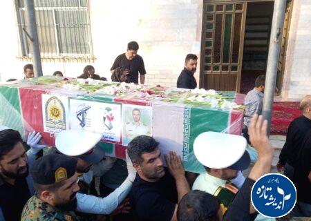 مراسم تشییع پیکر پاک شهید”میثم علی‌خواه” در املش