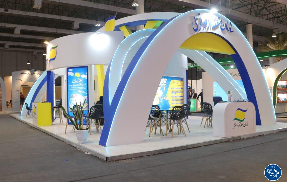 استقبال گسترده مدیران ملی، سفیران و سرمایهگذاران از غرفه منطقه آزاد انزلی