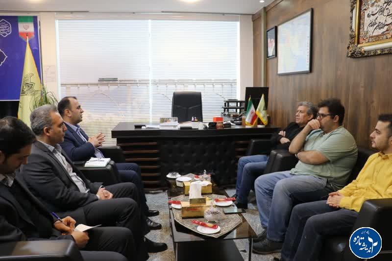 برگزاری نشست مدیرکل راه‌آهن شمال۲ با مدیرعامل شرکت آشیانه هزاره سوم جهت ترانزیت سوخت گازوئیل