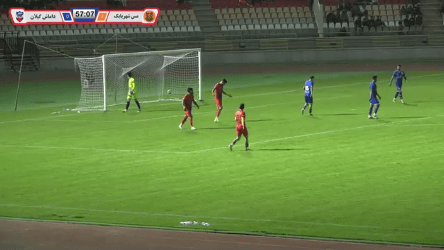 باختی دیگر برای داماش گیلان اینبار در برابر مس شهر بابک