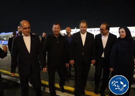 استاندار بالکان وارد گیلان شد