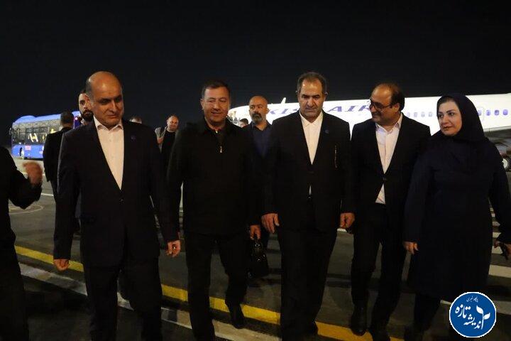 استاندار بالکان وارد گیلان شد